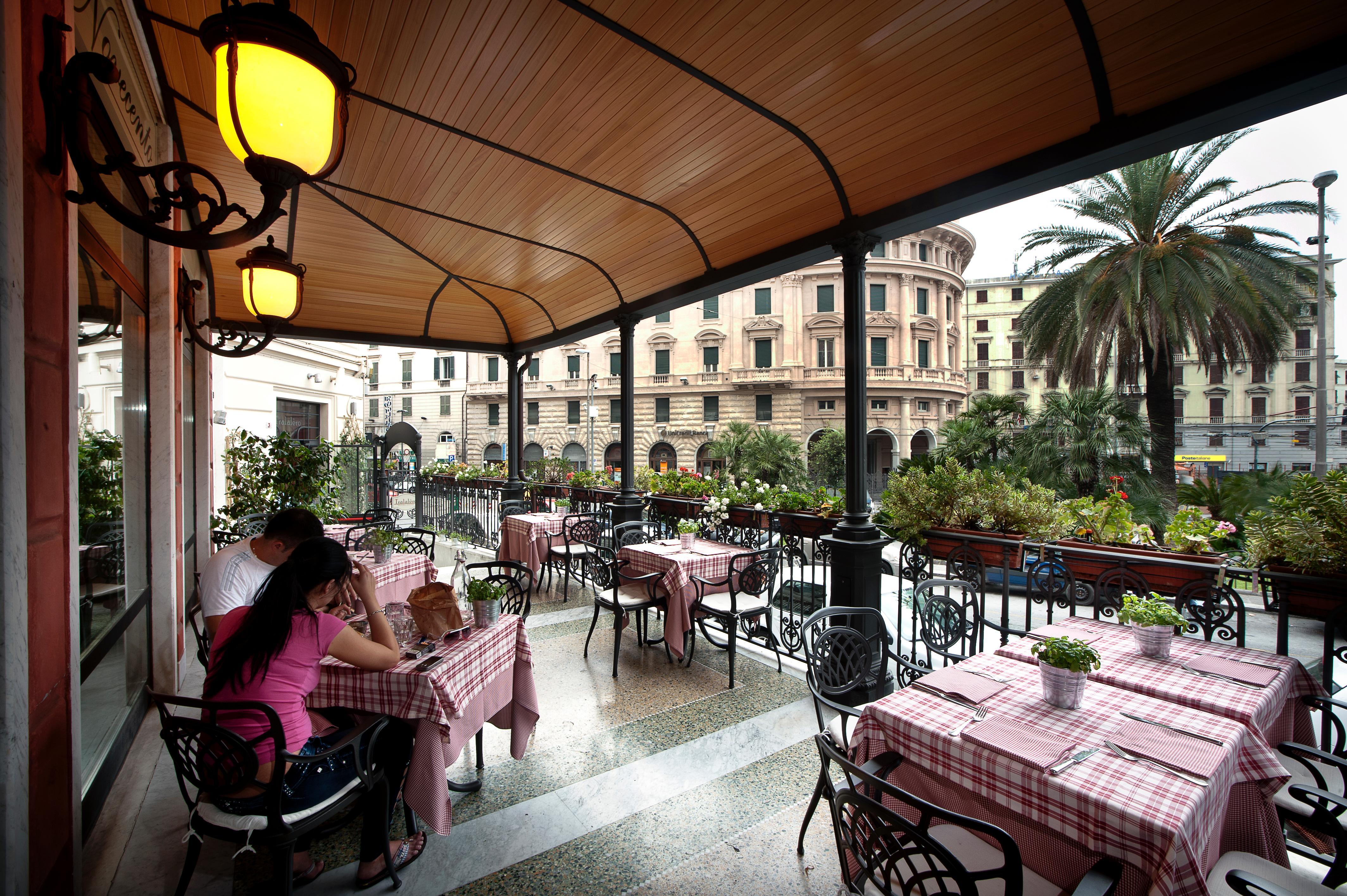 Hotel Continental Genova Restaurante foto
